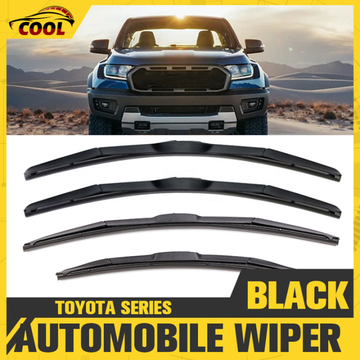 ใบปัดน้ำฝนไร้โครงใบ-wiper-karet-ของโตโยต้าสำหรับ-toyota-corolla-ที่ปัดน้ำฝนมงกุฎกลีบดอกไม้-rav4ที่โดดเด่น