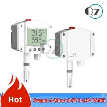 RS485 Temperature and humidity sensor transmitter 0-5V 0-10V 4