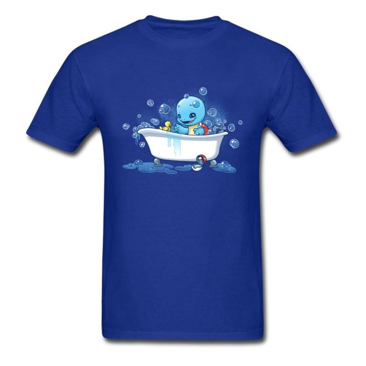 bath-time-tshirt-mens-turtle-rubber-duck-t-shirt-man-tees-fathers-lovely-gift-clothes-cotton-tshirt