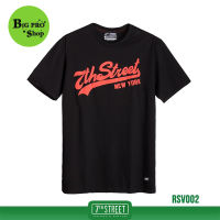 7th Street เสื้อยืด แนวสตรีท รุ่น Original (ดำ_แดง) RSV002 ของแท้