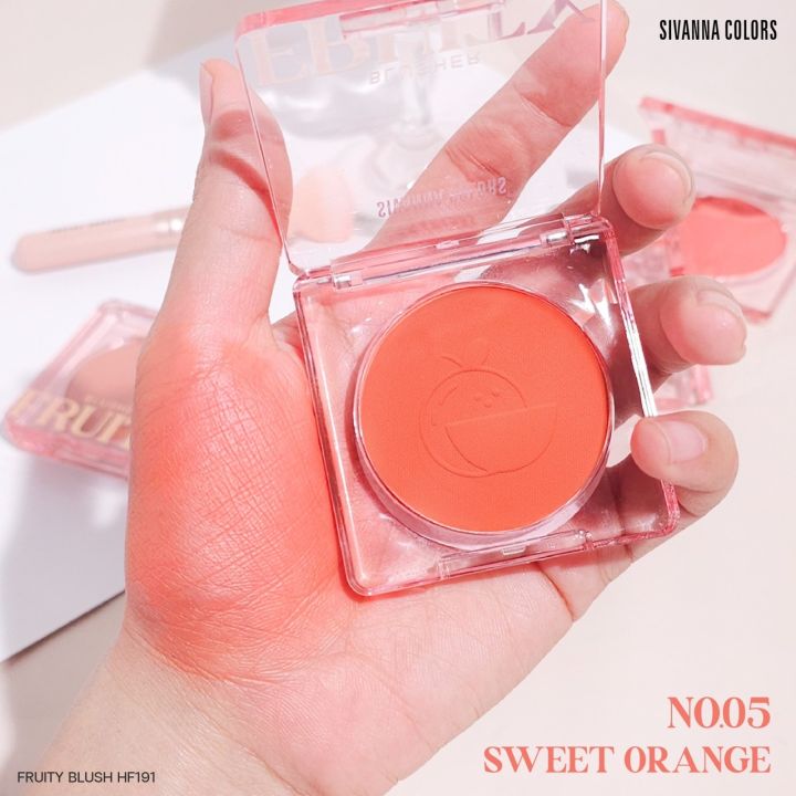 hf191-sivanna-fruity-blusher-ปัดแก้มซีเวนน่า-เนื้อแมทสีสวยแน่นๆ-สวยสดใส-ติดทน-ปั๊มลายๆผลไม้