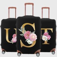 【cw】 Suitcase Covers Elastic Luggage Dust Cover 26 Print for 18 quot; 28 quot; Baggage Accessories ！