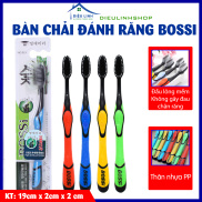 Bàn Chải Than Tre Hàn Quốc Bossi Lông Siêu Mềm, lông mềm màu đen