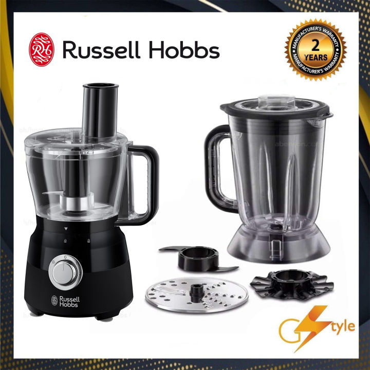 Russell Hobbs Desire Matte Black Food Processor 