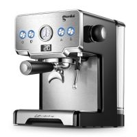 Gemilai เครื่องชงกาแฟอัตโนมัติ เครื่องชงกาแฟสด เครื่องชงกาแฟ coffee machine set ขนาดหัวชง 58mm 1450w พร้อมไฟแจ้งสถานะ ง่ายต่อการใช้งาน Bleen house