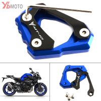 Motorcycle Accessories Kickstand Side Stand Extension Support Plate For Yamaha MT-10 MT 10 FZ10 2016-2021 mt10sp MT10 SP 2022