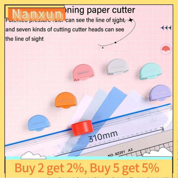 NWSJ Wtih 7 Types of Edges Paper Trimmer 7in1 MultiFunction Paper