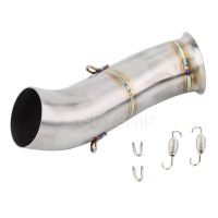 For Ducati Hypermotard 2013 2014 2015 2016 2017 2018 Hyperstrada 18 Escape Slip-on Motorcycle Exhaust Muffler Middle Link Pipe