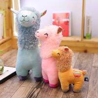 [ขาย] Kawaii Alpaca ขนสัตว์ของเล่นยัดไส้น่ารักสัตว์ตุ๊กตา25/35/45เซนติเมตรนุ่ม Alpaca ขนสัตว์ที่ดีที่สุดของขวัญวันเกิดสำหรับเด็กถือหมอนตกแต่งบ้าน