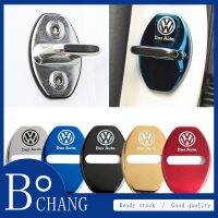 Bochang ฝาครอบล็อคประตูรถยนต์โฟล์กสวาเกนสแตนเลส MK5กอล์ฟ Tiguan Passat MK7 MK6 MK7.5 CC Vento Beetle