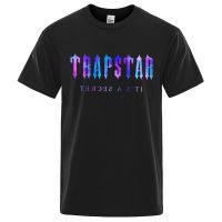 Trapstar London Nebula Printed Tshirts Men Breathable Cotton Soft Gildan