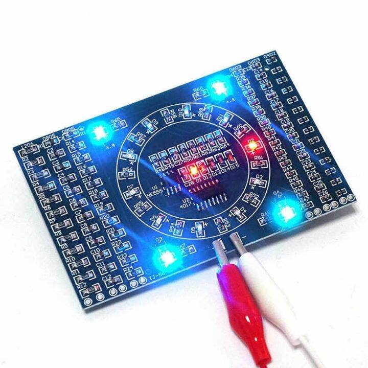 soldering-practice-smd-circuit-board-rotatable-led-welding-kit-pcb-board-module-diy-electronics-components-kit