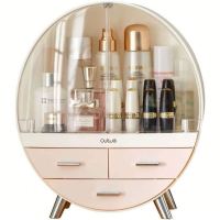 Drawer Organizer Clear Type Desktop Dressing Table Skincare Product Rack Makeup Able Dresser Up Cosmetic Storage