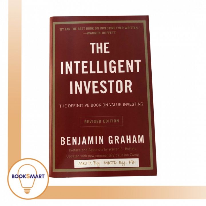 Booksmart The Intelligent Investor by Benjamin Graham Original