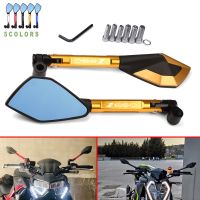 Z650 Motorcycle Rearview Mirror CNC Aluminum View Side Mirrors For Kawasaki Z650 Z 650 2016 2017 2018 2019 2020 2021 ALL YEAR