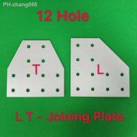 12 Hole 2040 3060 4080 4590 Joining Plate Connection Plate Corner Bracket Joint Board For Aluminium Profiles