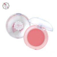 มิสทิน อลิซ คัลเลอร์ พัฟฟี่ บลัช บลัชออน ปัดแก้ม  Mistine Alice Color Puffy Blush 4 g.