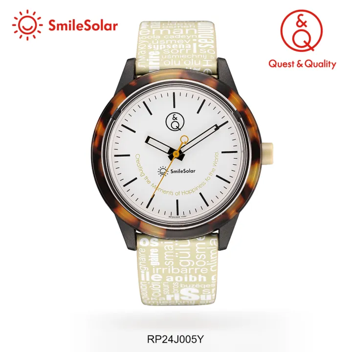 Q Q Smilesolar Japan By Citizen Rp24 Series 007 Men S Fashion Leather Solar Powered Watch Lazada