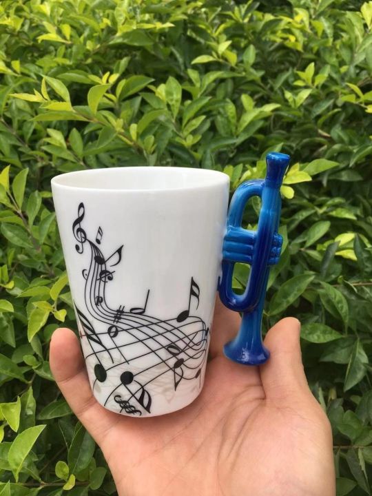 high-end-cups-dropshipping-คุณภาพสูง250ml-เครื่องดนตรีเซรามิก-handle-mug-แก้วกาแฟ-cup