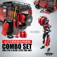 YEAH RACING ROCK CRAWLER ACCESSORIES COMBO SET FOR 1/18 1/16 RC TRX4M (TRX-4M)#YA-0712RD Screw Nut Drivers