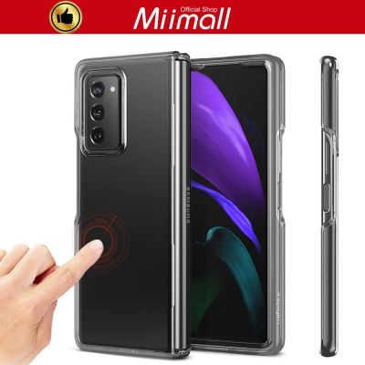 ~ Miimall เคสแข็ง เคสมือถือ โปร่งแสง พีซีฮาร์ดบางมาก สำหรับ Samsung Galaxy Z Fold 2 Z Fold2 5G