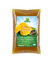 แบบถุง น้ำมะม่วงเข้มข้น 40% ขนาด 1 กก.  ยี่ห้อ เนเจอร์เทส (Mango squash Nature taste)