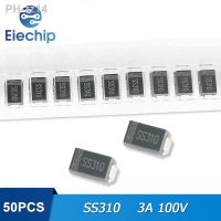 50PCS SS310 SR3100 SMA Schottky Diode 3A 100V