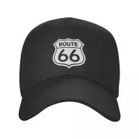 Punk Unisex Route 66 Baseball Cap Adult Adjustable Dad Hat for Men Women Sun Protection Snapback Caps Trucker Hats