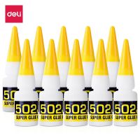 【CC】 3/6Pcs Instant Quick-drying Cyanoacrylate Adhesive Fast Leather Rubber Metal 8g Office Supplies 502 Super Glue