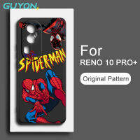 Guyon เคสนิ่มสำหรับ OPPO Reno10 Pro + 5G ดีไซน์ดั้งเดิมลายสไปเดอร์แมนกันกระแทก