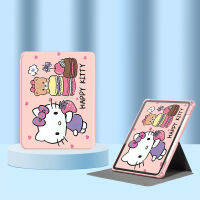 Case for ipad hello kitty Air4 Air5 10.9 gen7/gen8/gen9 10.2 air1/air2/gen5/gen6 9.7 มีช่องใส่ปกกา gen10 Pro11 air3 10.5/pro 10.5 เคสหมุนได้