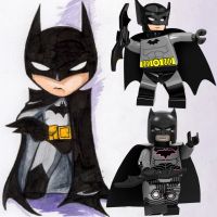 Zack Snyder S Justice League Arkham Knight Bruce Wayne ของเล่นเด็ก DIY Building Blocks Minifigures อิฐภาพยนตร์