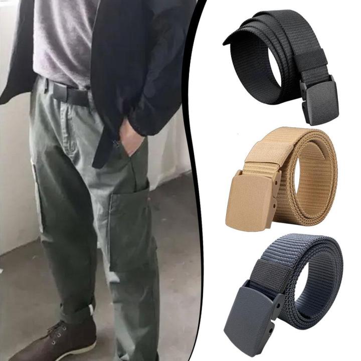 เข็มขัดผ้าใบมัลติฟังก์ชั่นสำหรับผู้ชาย-เข็มขัดทำงาน-เข็มขัดไนลอนกลางแจ้ง-สายรัดผ้าใบ-เข็มขัดฝึกที่ปลอดภัย-w8k3