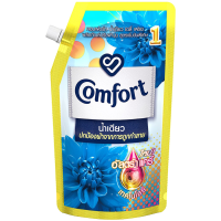 LeeMart ปรับผ้านุ่ม คอมฟอร์ท Comfort 480ML คอมฟอท น้ำยาปรับผ้านุ่ม สูตร คอมฟอร์ท น้ำเดียว ถุง สีฟ้า ขนาด 480 มล.