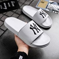 Plus Size Summer Couple Selipar Korean Fashion Soft Sandal Men Casual Beach Shoes