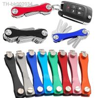 ◊ Smart Key Chain Metal Aluminum Key Strong Compact Key Decorative Holder Clip Organizer Holder Clip Outdoor Protable Keychain