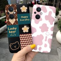 Oppo A96 5G PFUM10 / A96 4G CPH2333นมวัวเสือดาวพิมพ์เคสโทรศัพท์ OppoA96 A 96 4G 5G 2022 Soft ซิลิโคน TPU Case