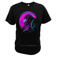 The Metroid T Shirt Samus Aran Tshirt Men Cotton Digital Print High Quality Comfortable Video Game Tee Tops Streetwear 【Size S-4XL-5XL-6XL】