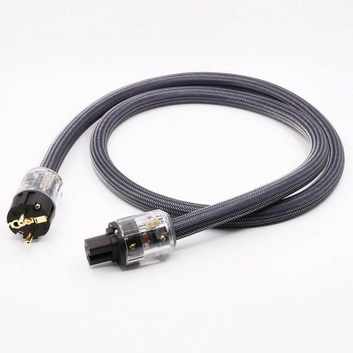 HIEnd Copper Power Cable HIFI Audio Audiophile Cord P029E With IEC