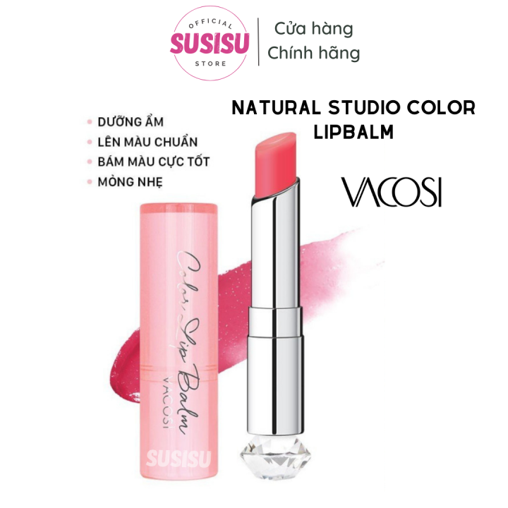 Son Dưỡng Môi Vacosi Color Lipbalm Son DƯỠng CÓ MÀu Vacosi Lazadavn 