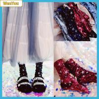 WENYOU Soft Breathable Elastic Stars Pattern Stocking Winter Warm Velvet Socks