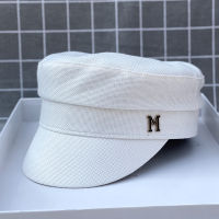 Drop Shipping Cotton Linen Army Flat Top Hat Lady Fashion Newsboy Cap Men Big Size Military Navy Caps 54cm 56cm 57.5cm 61cm