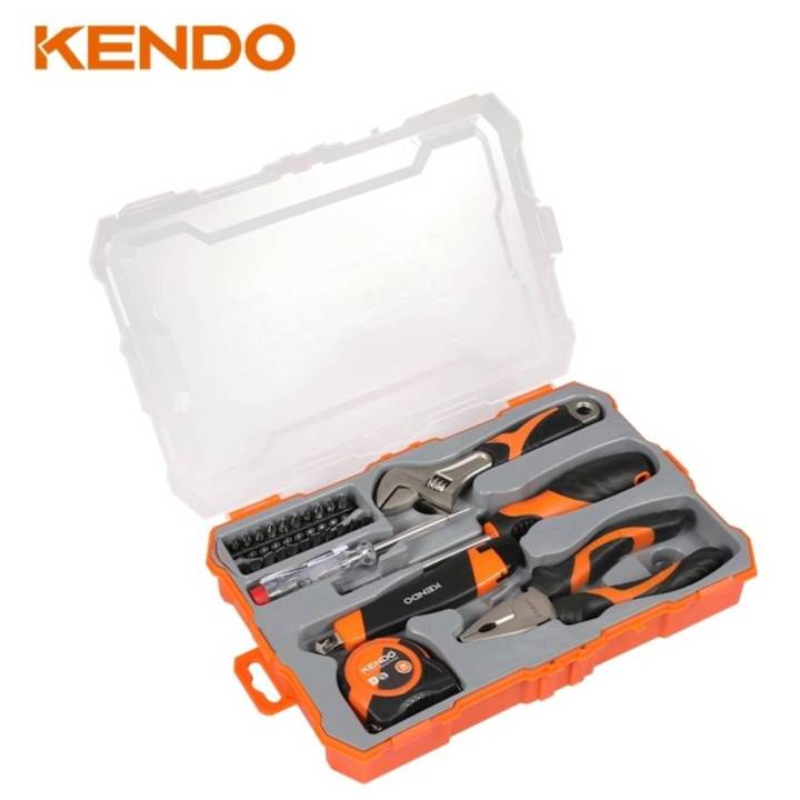 kendo-ชุดเครื่องมือช่างอเนกประสงค์-13-ชิ้น-เครื่องมือช่าง-รหัส-86129
