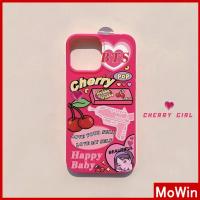 Mowin - เข้ากันได้สำหรับ เคสไอโฟน เคสไอโฟน11 เคสโทรศัพท์ 14 pro max สำหรับ iPhone เคส เคสแบบนิ่ม ลูกอม เคลือบมัน กันกระแทกกล้อง