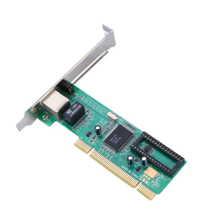 Kalaini PCI หนึ่งพอร์ต Realtek 8169 PCI การ์ดเน็ตเวิร์ก10/100/1000Mbps ...