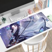 Demon Killer Mouse Pad เครื่องเกม XL บ้านใหม่ HD แผ่นรองเมาส์แบบกำหนดเอง แผ่นรองเมาส์ XXL พรมยางธรรมชาติอ่อนนุ่ม แผ่นรองเมาส์คอมพิวเตอร์สำนักงาน