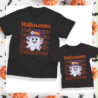 เสื้อยืดพิมพ์ลายส่งจากไทย เสื้อฮาโลวีน Halloween  cotton 100 ผ้าเกรดพรีเมี่ยม S-5XL