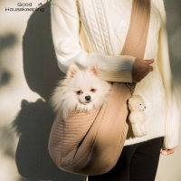 Outdoor Pet Bag Dog Carrier Cat Slings Handbag Pouch Small Dogs Single Shoulder Bags Snacks Puppy Front Mesh Oxford