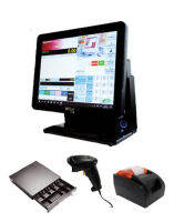 เครื่องขายหน้าร้านแบบสัมผัส ยี่ห้อ Olympia รุ่น POS201 รับประกันศูนย์