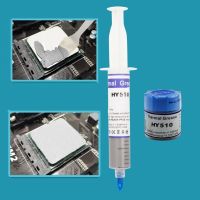 ♞❒❃ New 1PC 10g/30g Hy510 Silicone Thermal Paste Heat Transfer Grease Heat Sink CPU GPU Chipset Notebook Computer Cooling Syringe